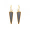 Triangle Amazonite Earrings